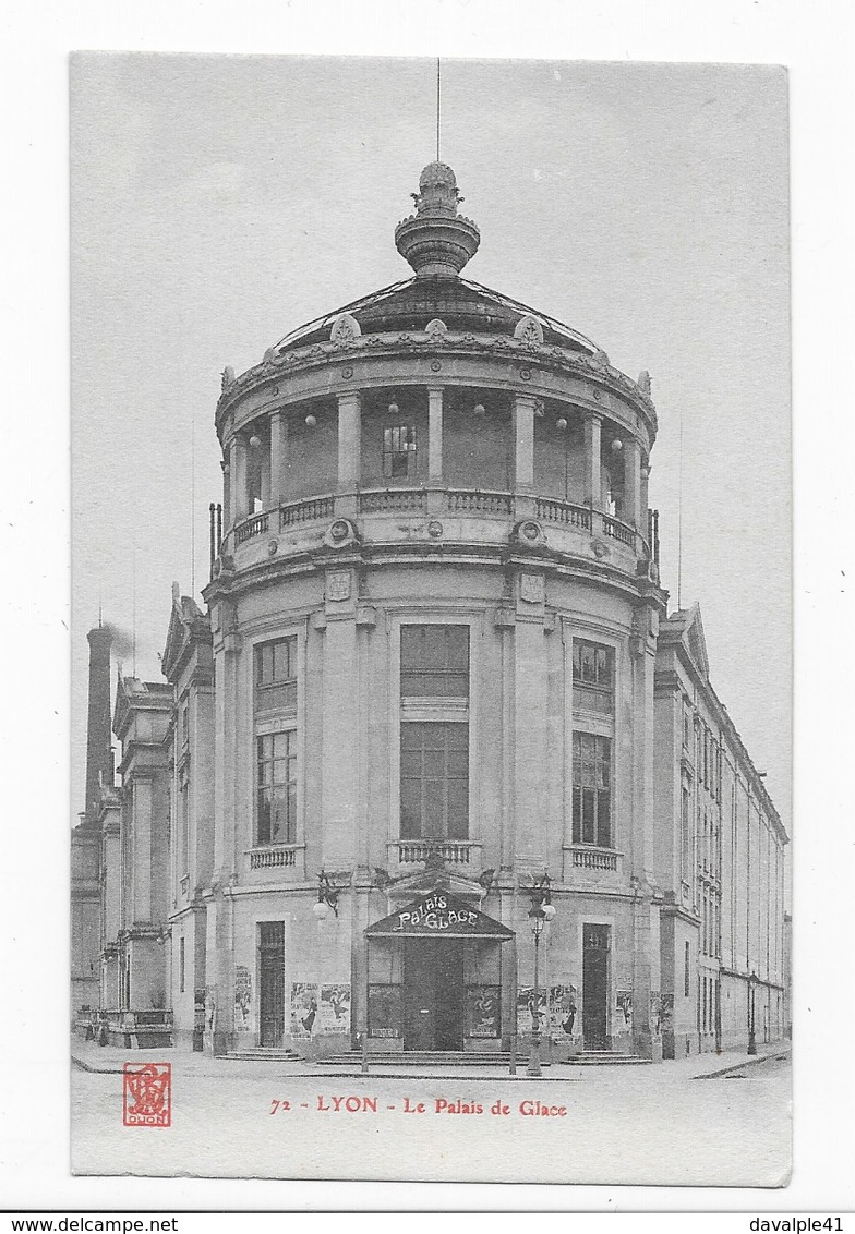 69  LYON  PALAIS DE GLACE  BON ETAT      2 SCANS - Other & Unclassified