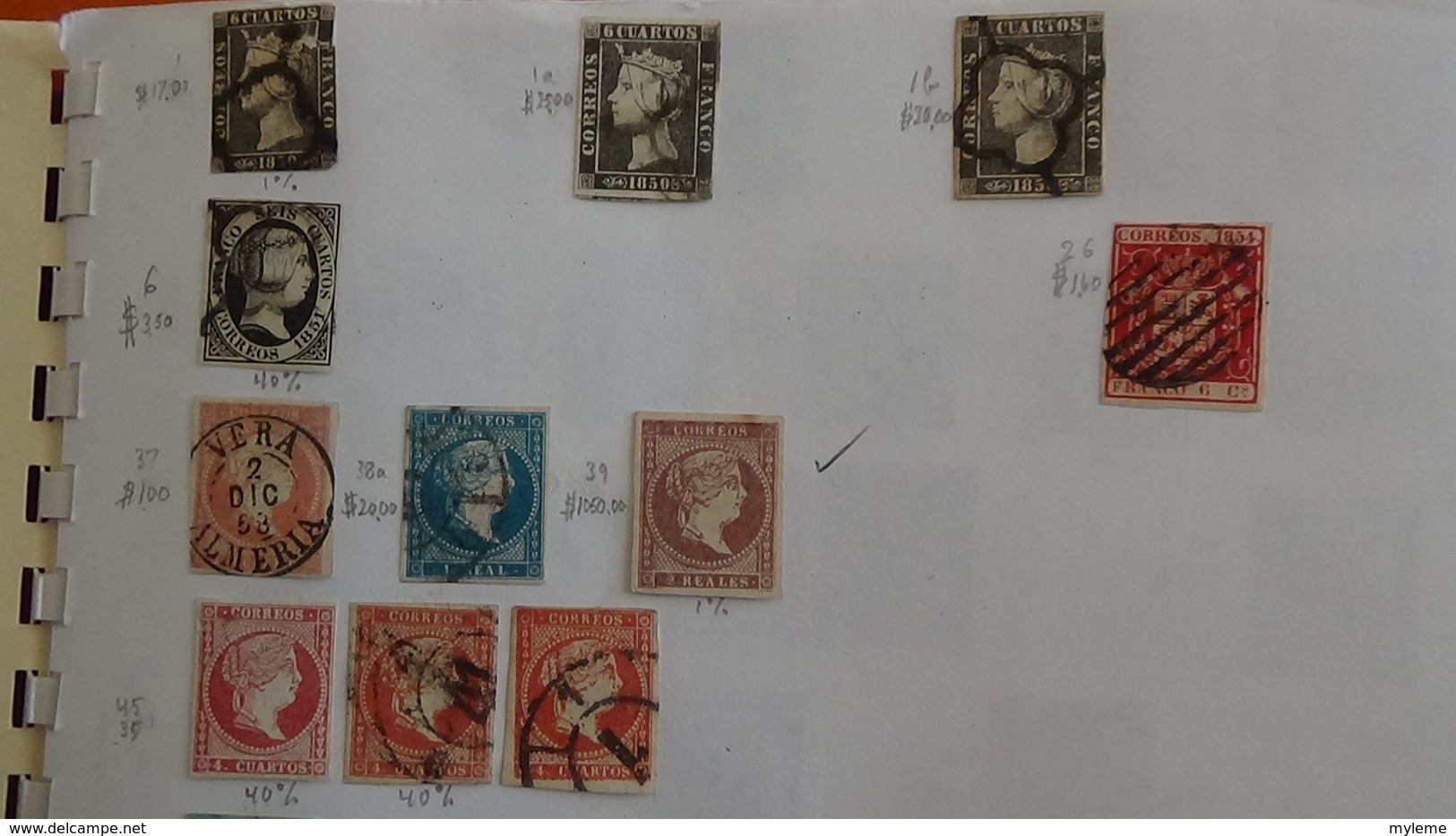 A254 Cahier De Timbres D'Espagne  !!! Voir Commentaires - Collections (en Albums)