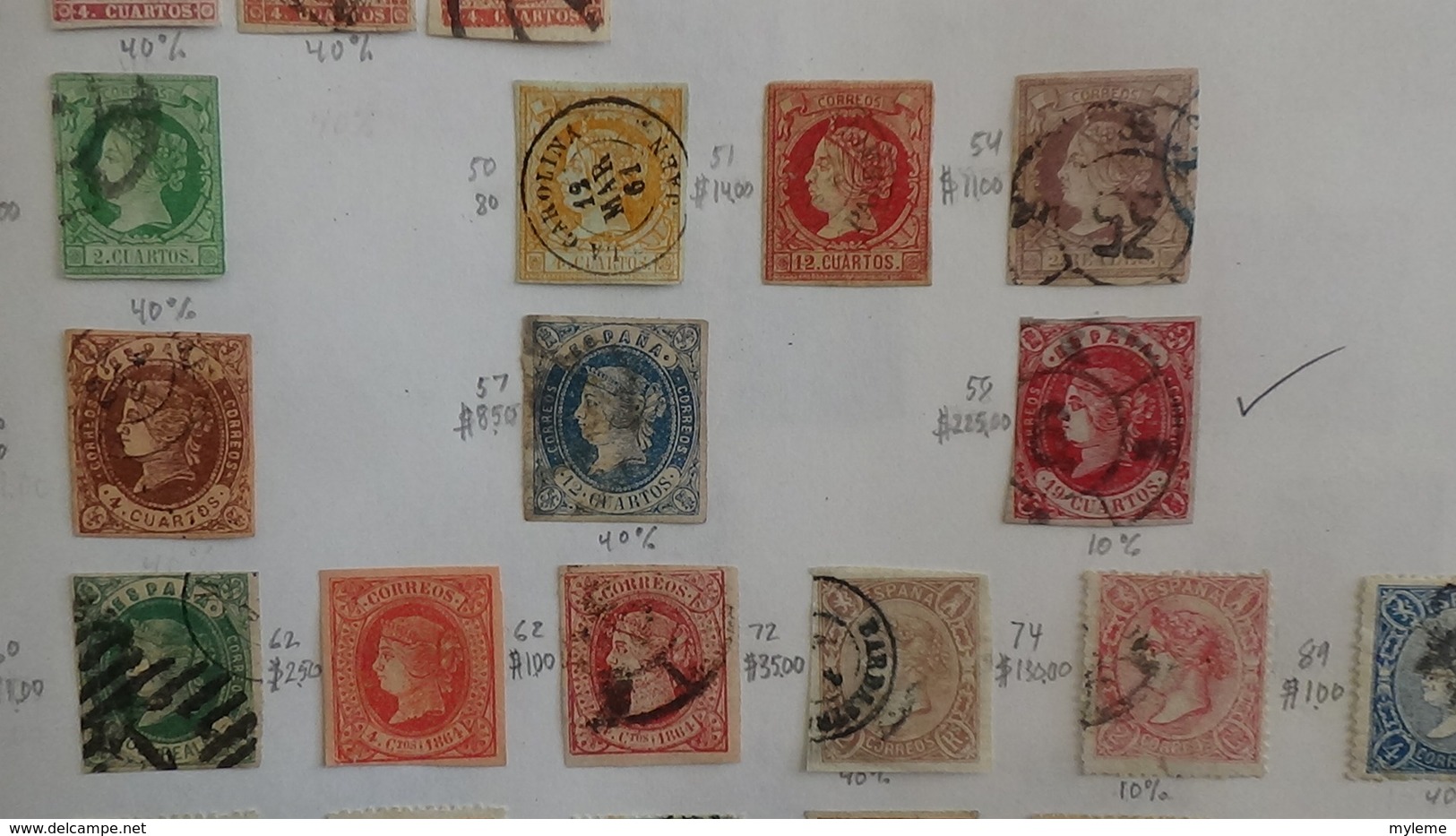 A254 Cahier De Timbres D'Espagne  !!! Voir Commentaires - Collections (en Albums)