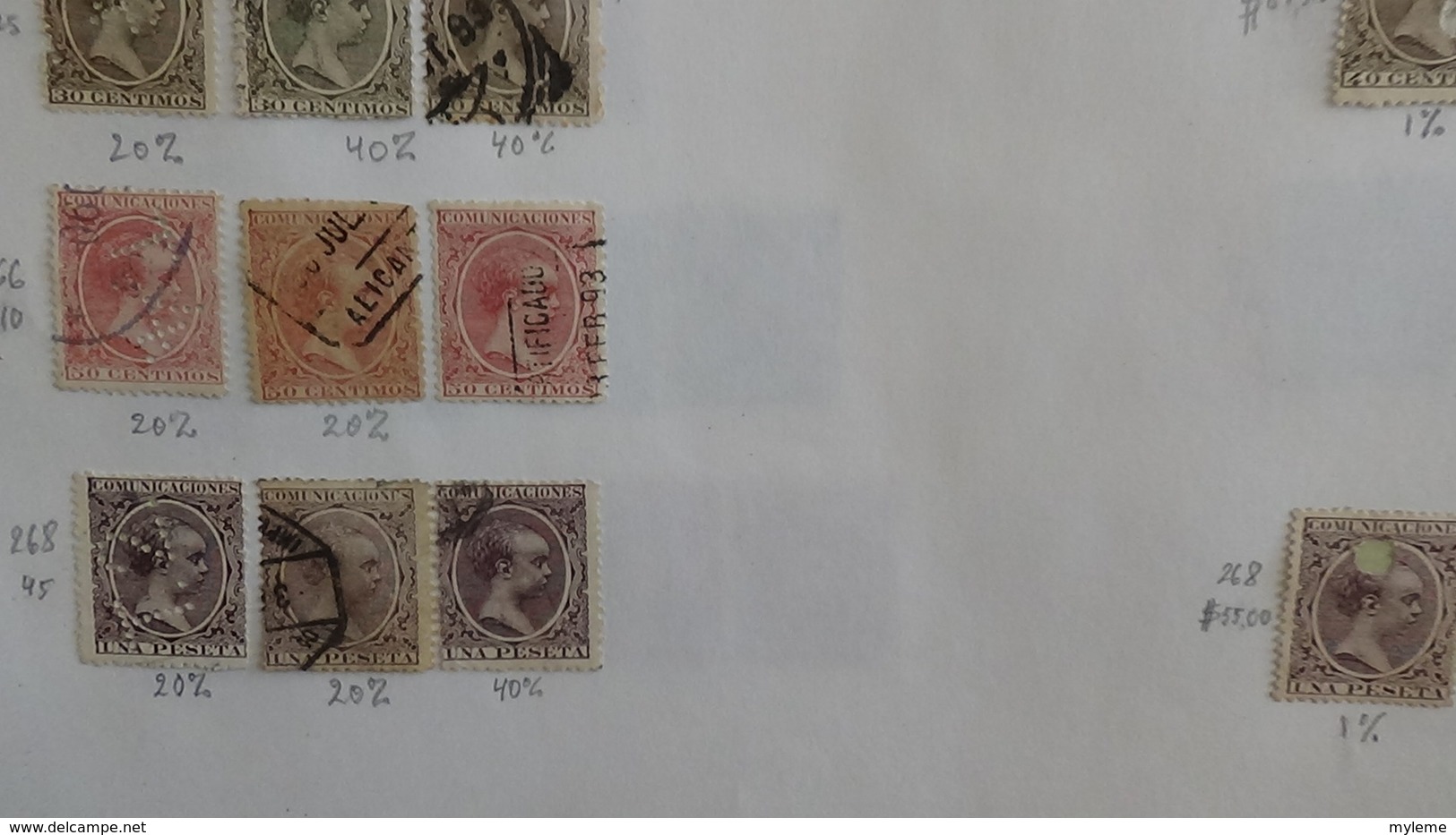 A254 Cahier de timbres d'Espagne  !!! Voir commentaires