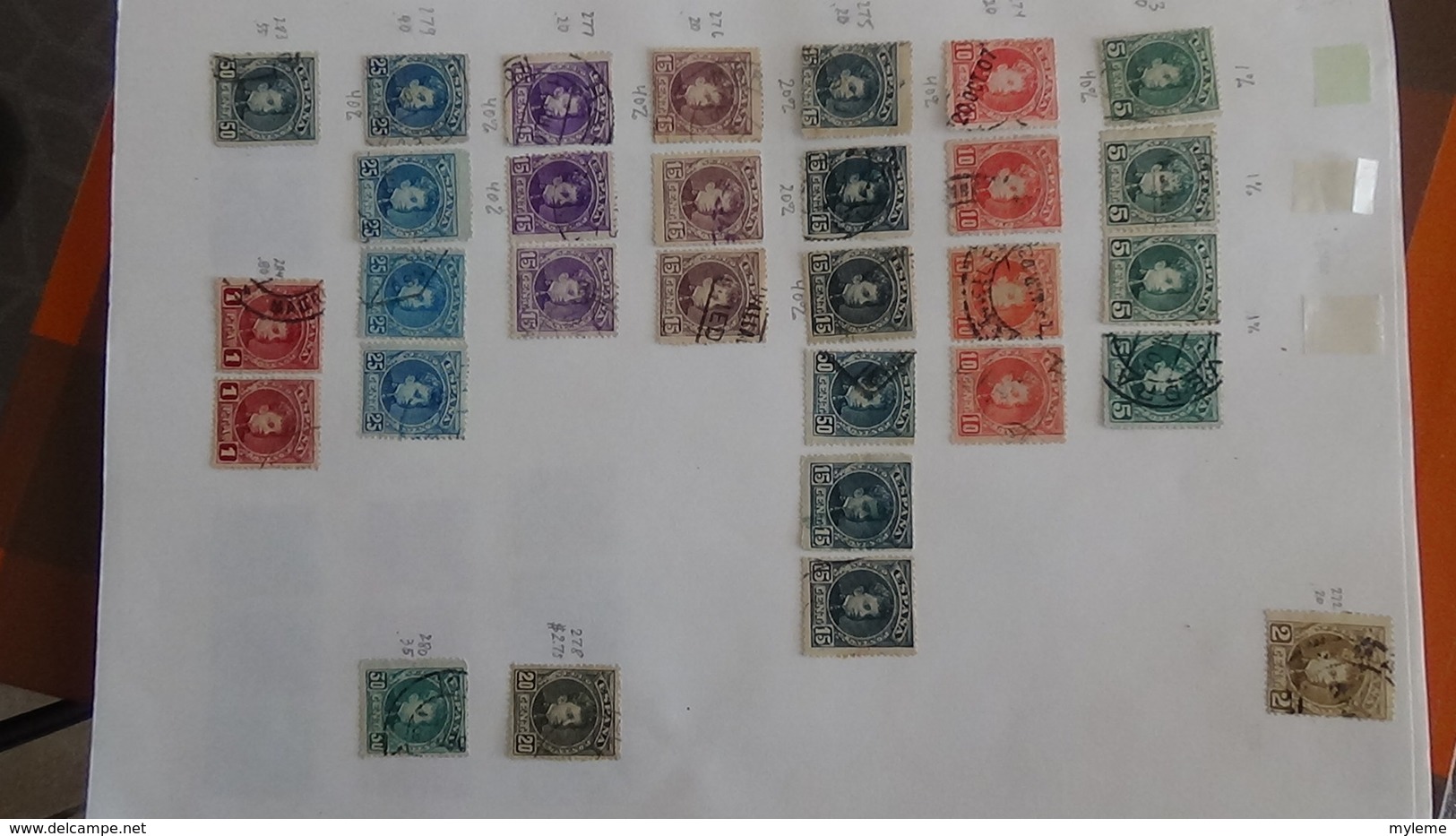 A254 Cahier de timbres d'Espagne  !!! Voir commentaires