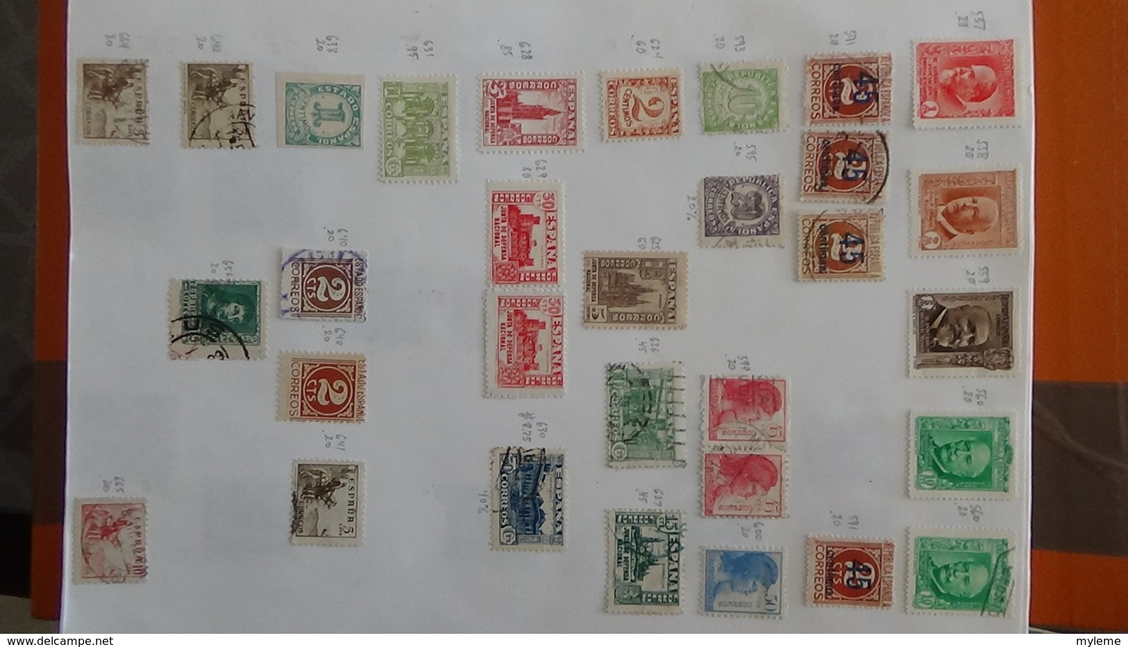 A254 Cahier de timbres d'Espagne  !!! Voir commentaires