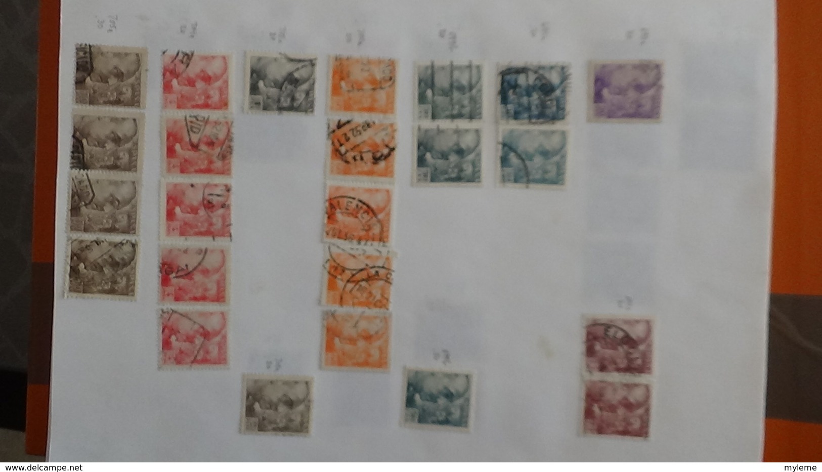 A254 Cahier de timbres d'Espagne  !!! Voir commentaires