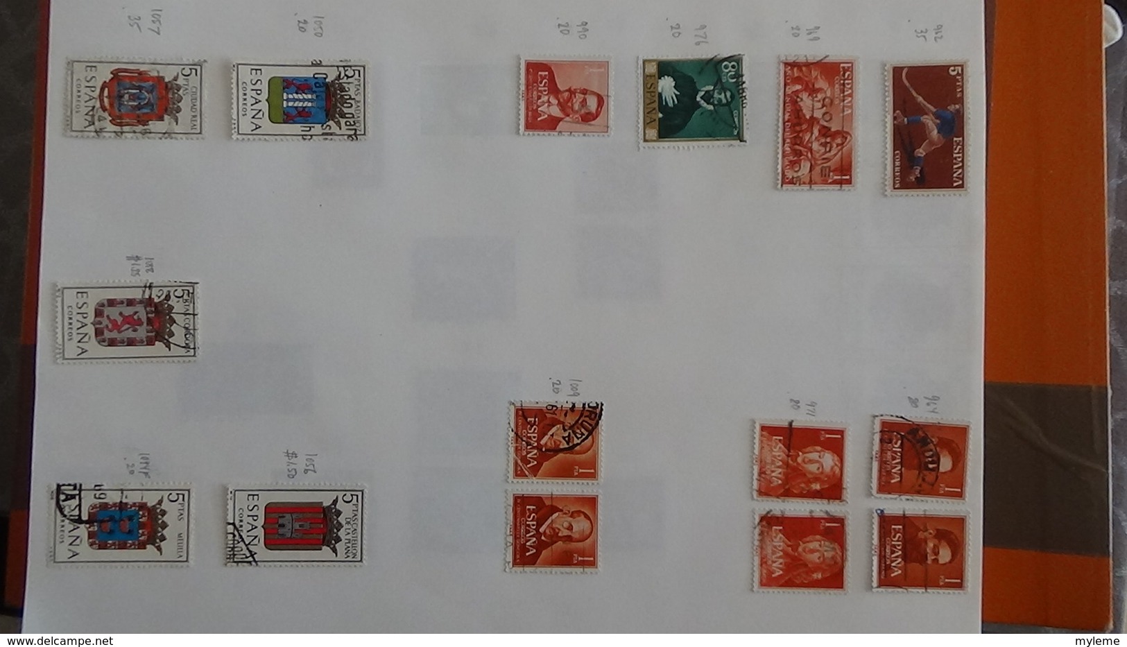 A254 Cahier de timbres d'Espagne  !!! Voir commentaires