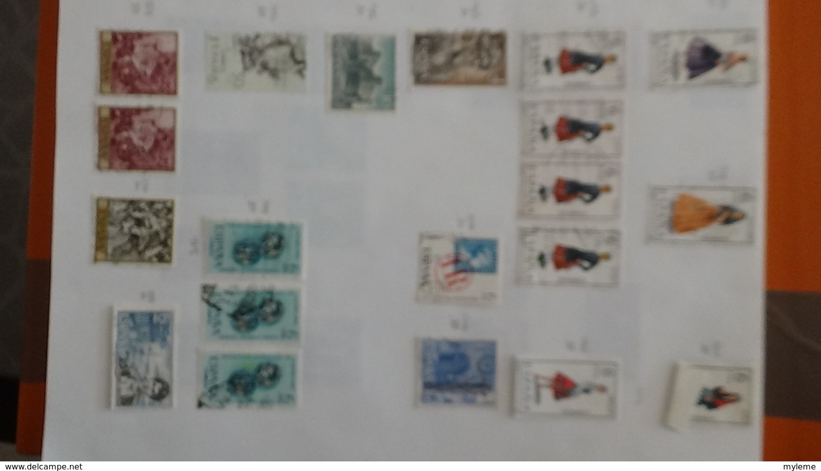 A254 Cahier de timbres d'Espagne  !!! Voir commentaires