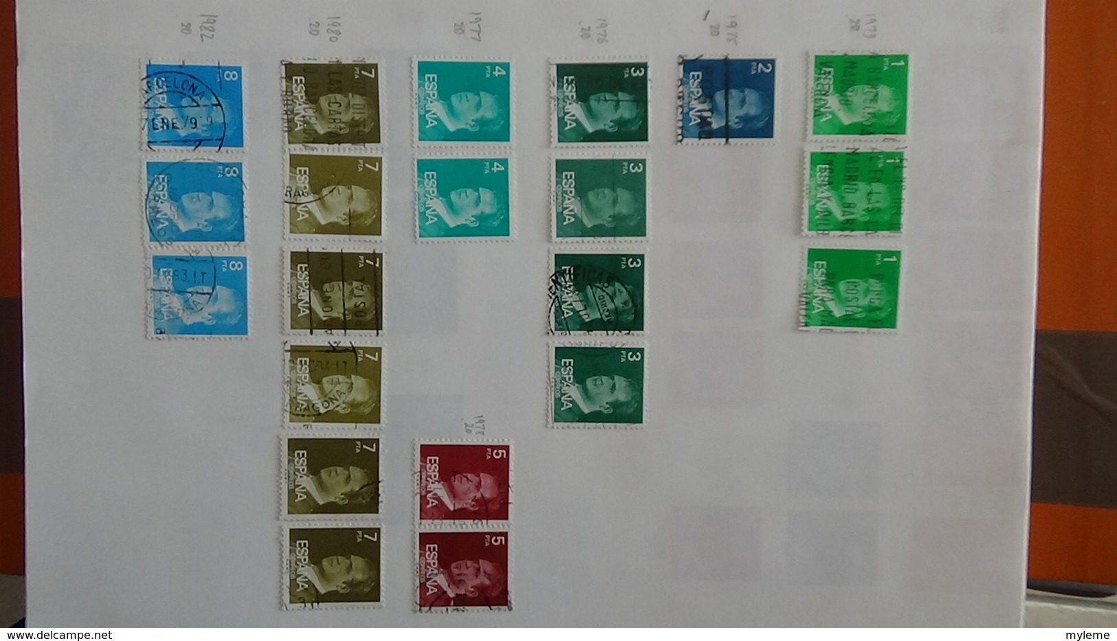 A254 Cahier de timbres d'Espagne  !!! Voir commentaires