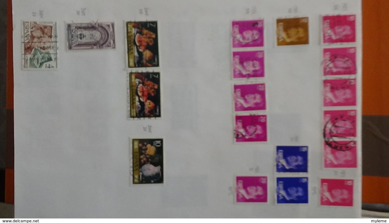 A254 Cahier de timbres d'Espagne  !!! Voir commentaires