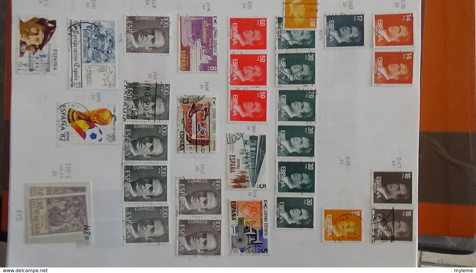 A254 Cahier de timbres d'Espagne  !!! Voir commentaires