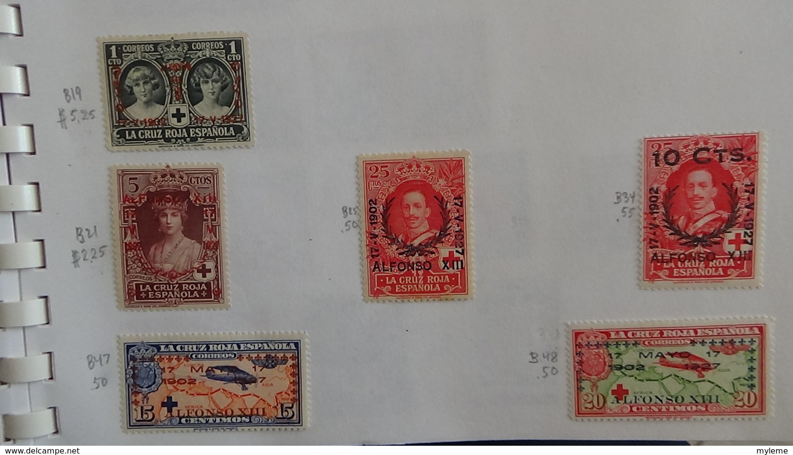 A254 Cahier de timbres d'Espagne  !!! Voir commentaires