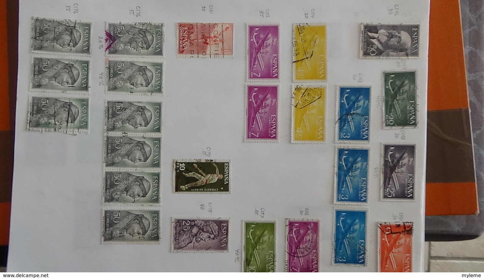 A254 Cahier de timbres d'Espagne  !!! Voir commentaires