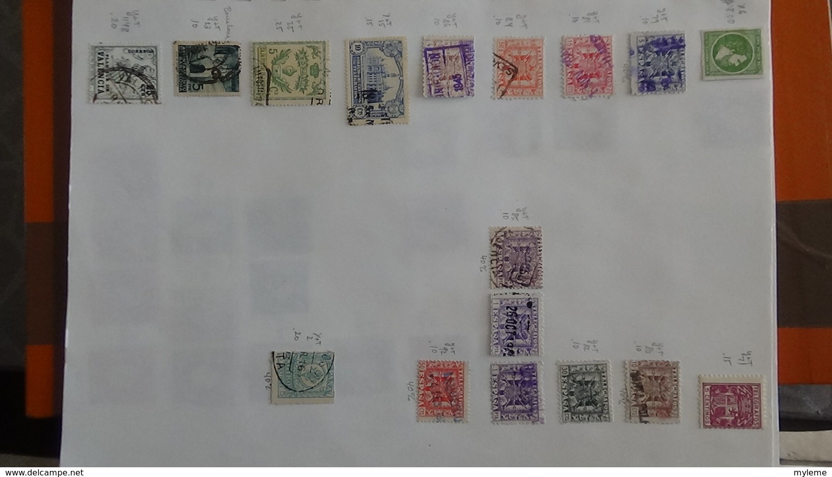 A254 Cahier de timbres d'Espagne  !!! Voir commentaires