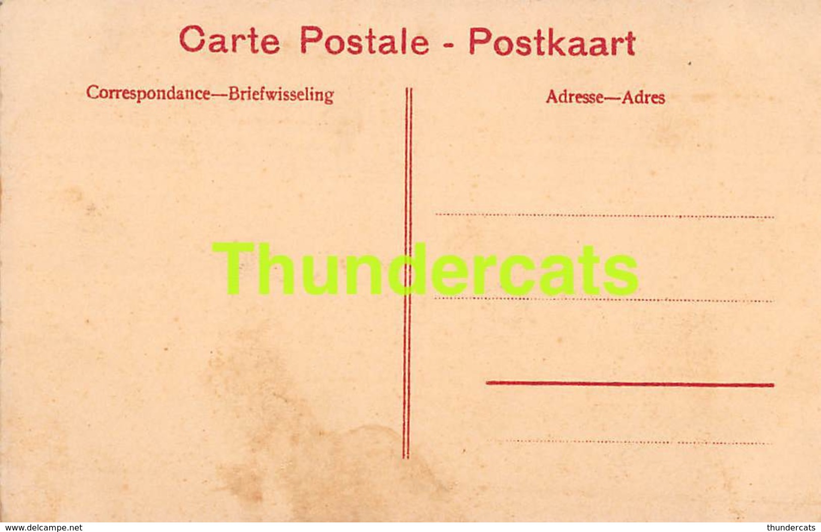 CPA MIRAKULEUS BEELD VAN ONZE LIEVE VROUW VAN GAVERLAND - Beveren-Waas