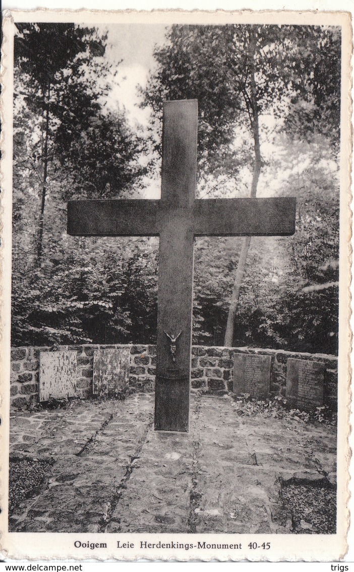 Ooigem - Leie Herdenkingsmonument (1940-1945) - Wielsbeke