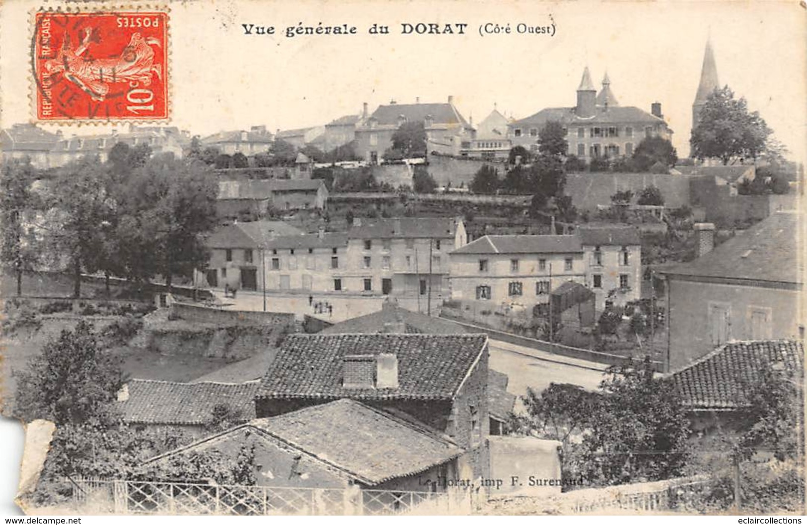 Le Dorat     87    Vue Générale               (Défault D'angle   Voir Scan) - Le Dorat