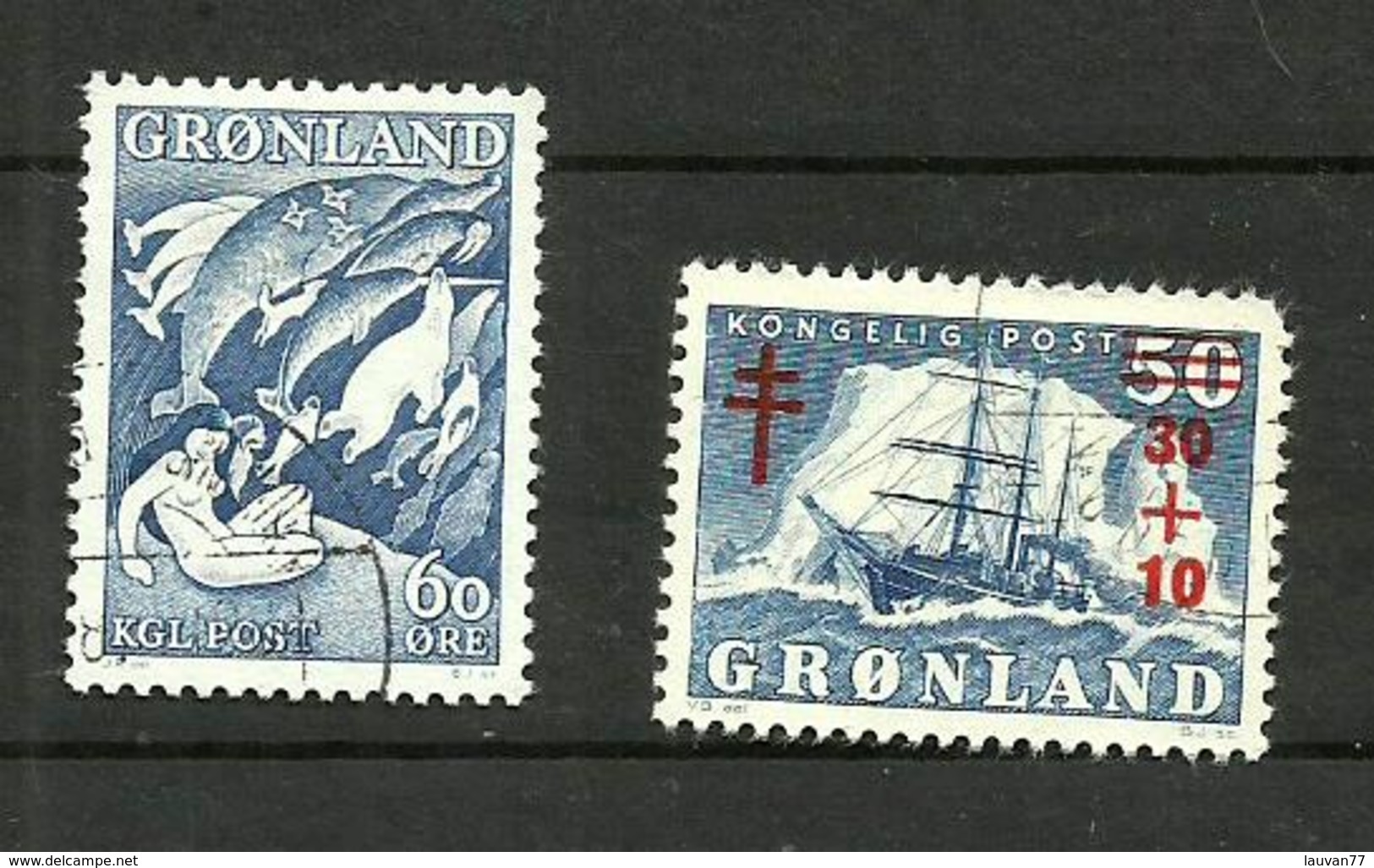 Groenland N°30, 31 Cote 5.25 Euros - Usati