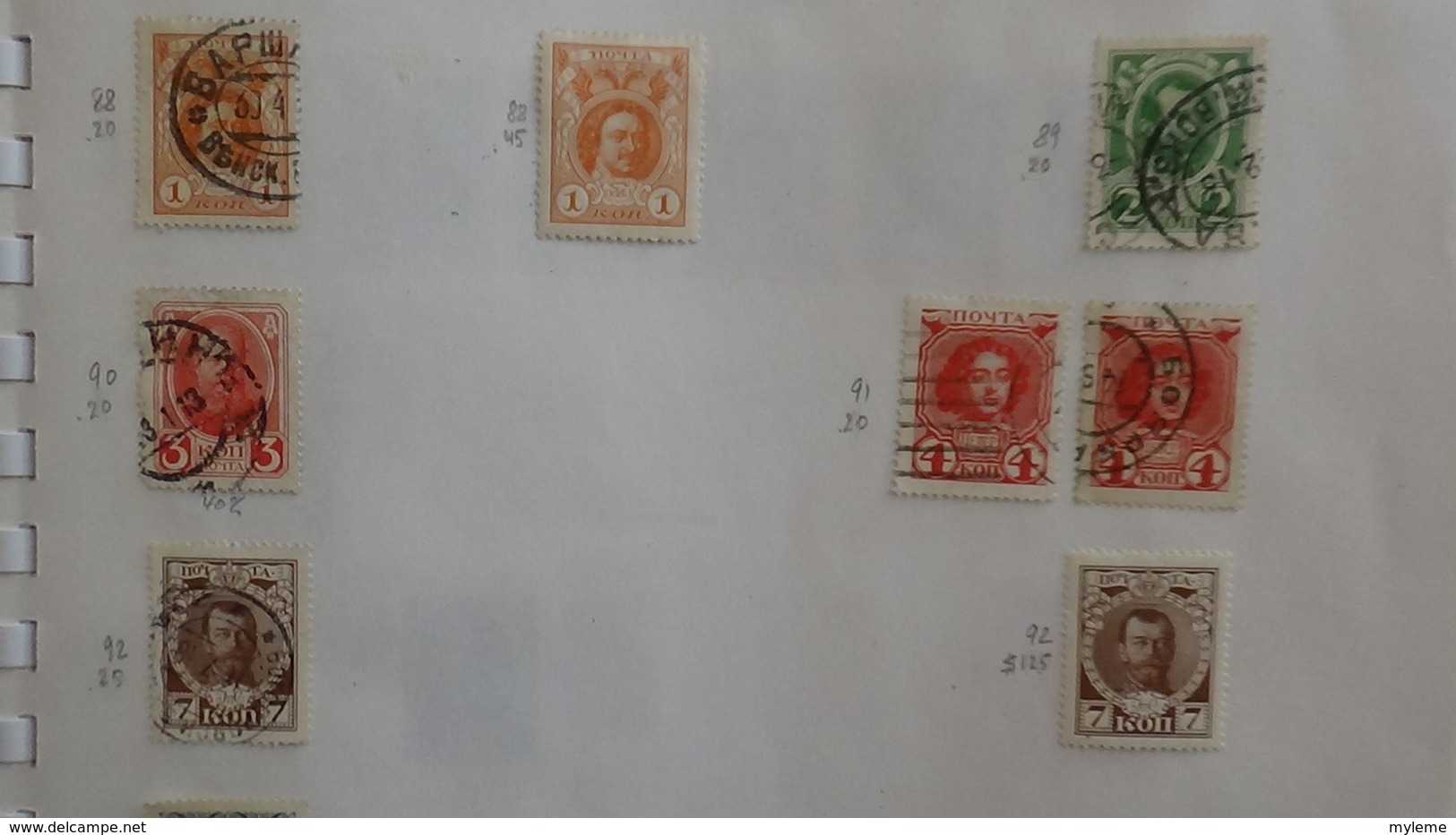 A256 Cahier de timbres de Russie  !!! Voir commentaires