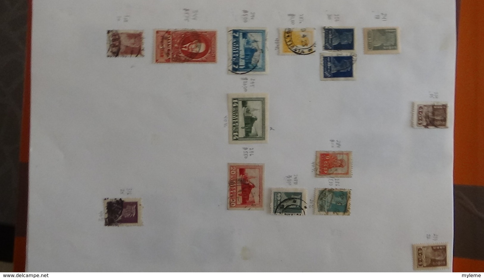 A256 Cahier de timbres de Russie  !!! Voir commentaires