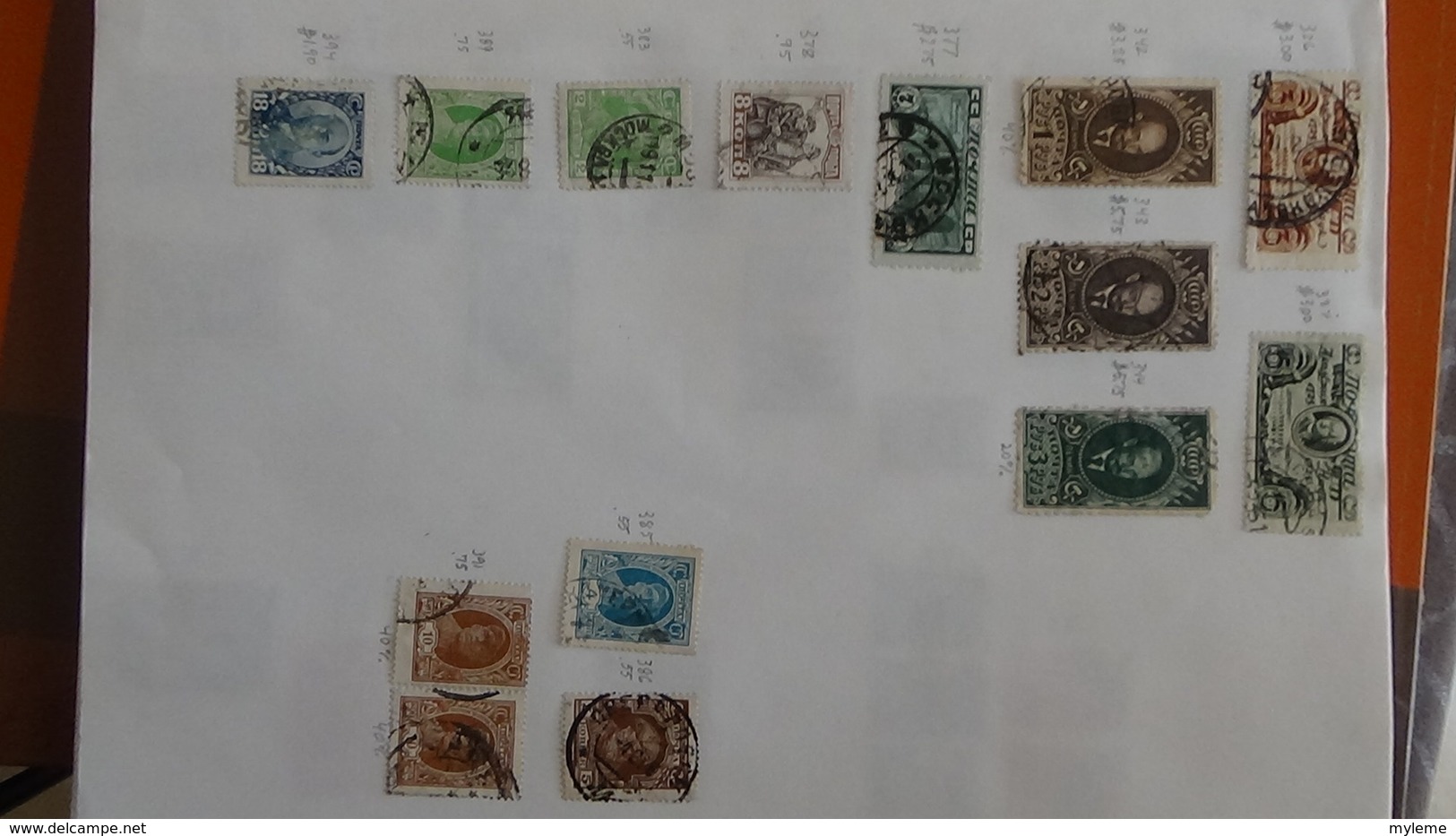 A256 Cahier de timbres de Russie  !!! Voir commentaires