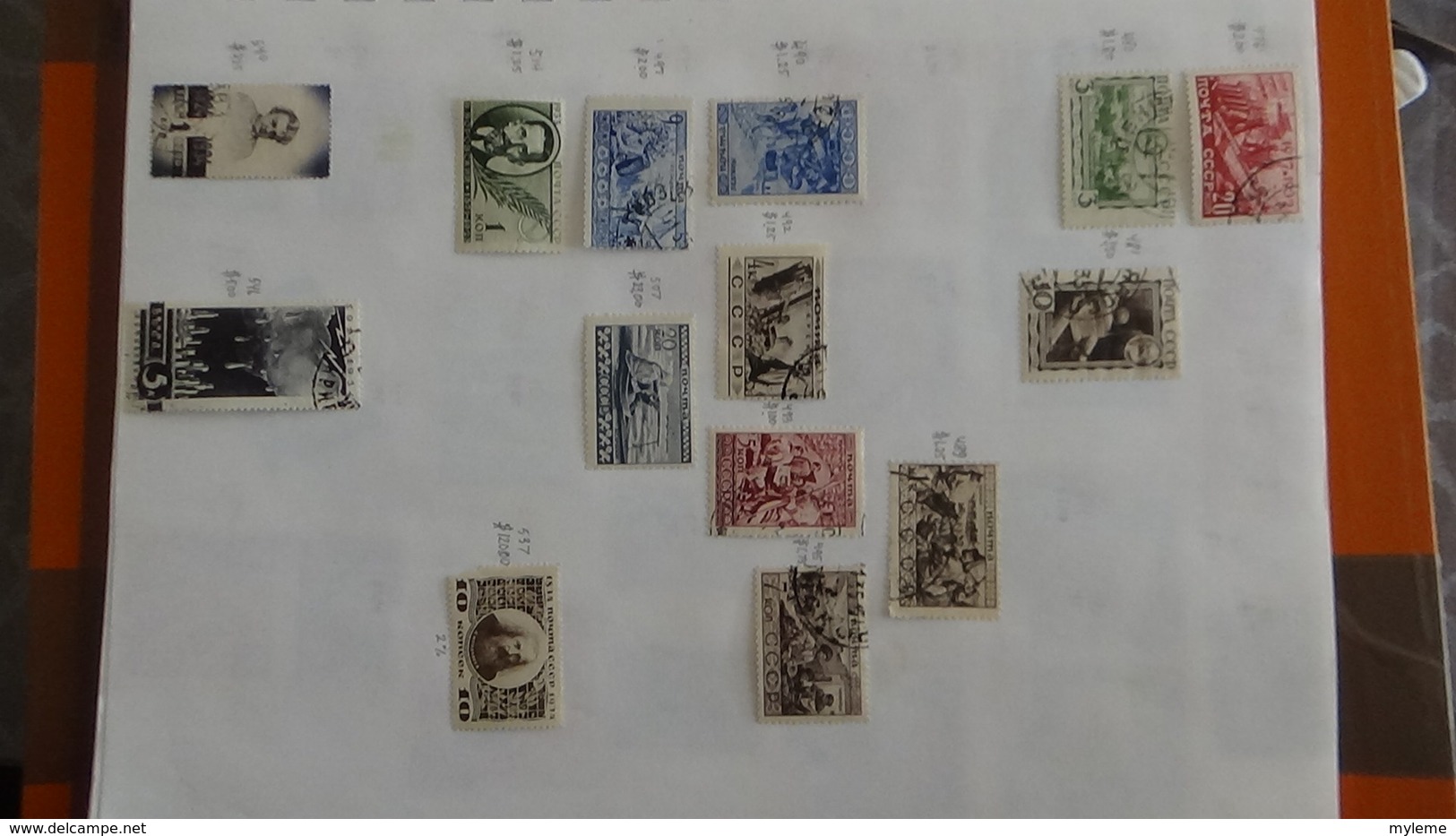 A256 Cahier de timbres de Russie  !!! Voir commentaires