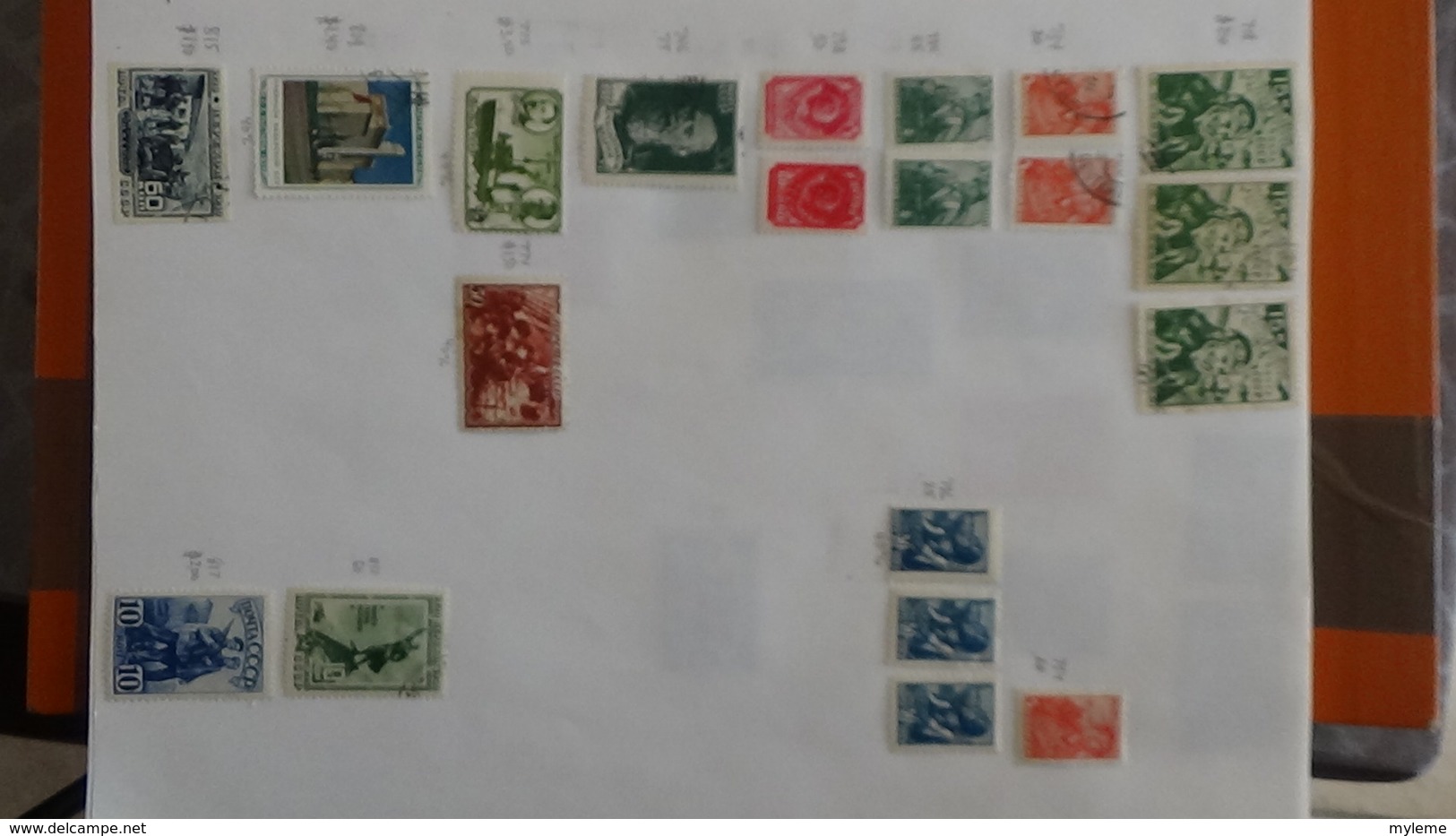 A256 Cahier de timbres de Russie  !!! Voir commentaires