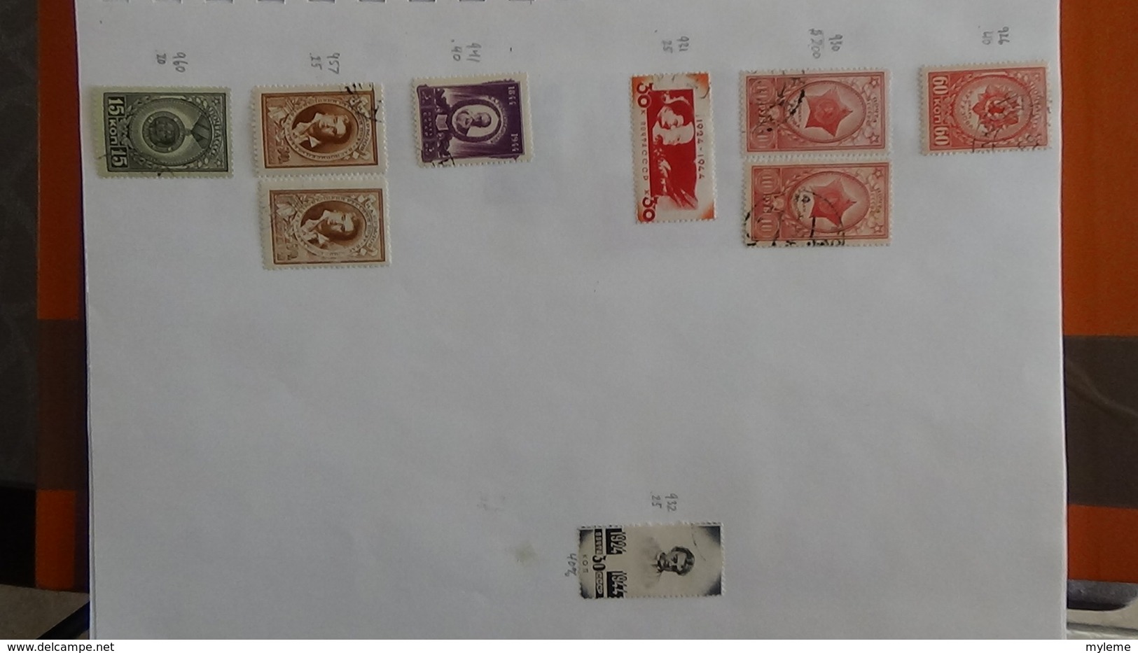 A256 Cahier de timbres de Russie  !!! Voir commentaires