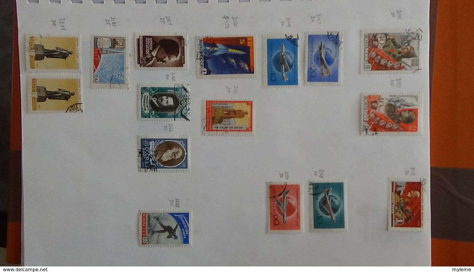 A256 Cahier de timbres de Russie  !!! Voir commentaires