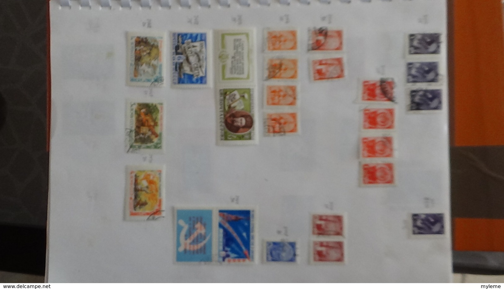 A256 Cahier de timbres de Russie  !!! Voir commentaires