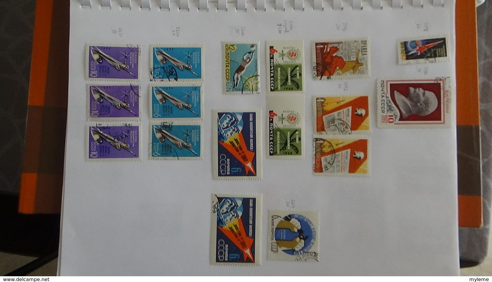 A256 Cahier de timbres de Russie  !!! Voir commentaires