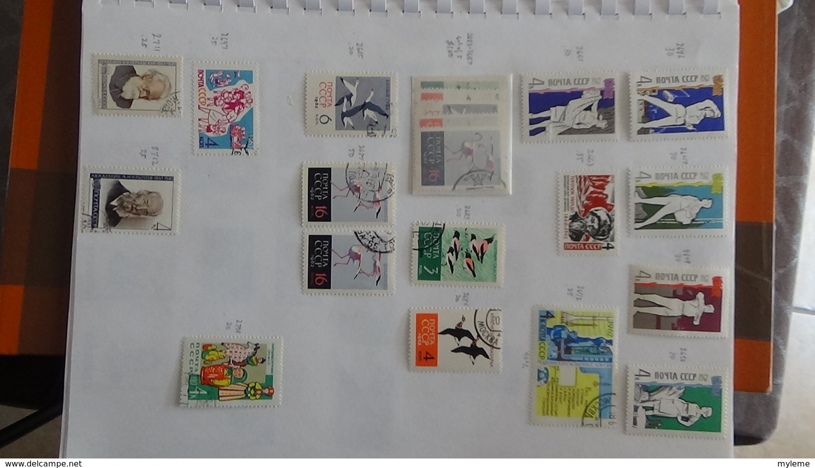 A256 Cahier de timbres de Russie  !!! Voir commentaires