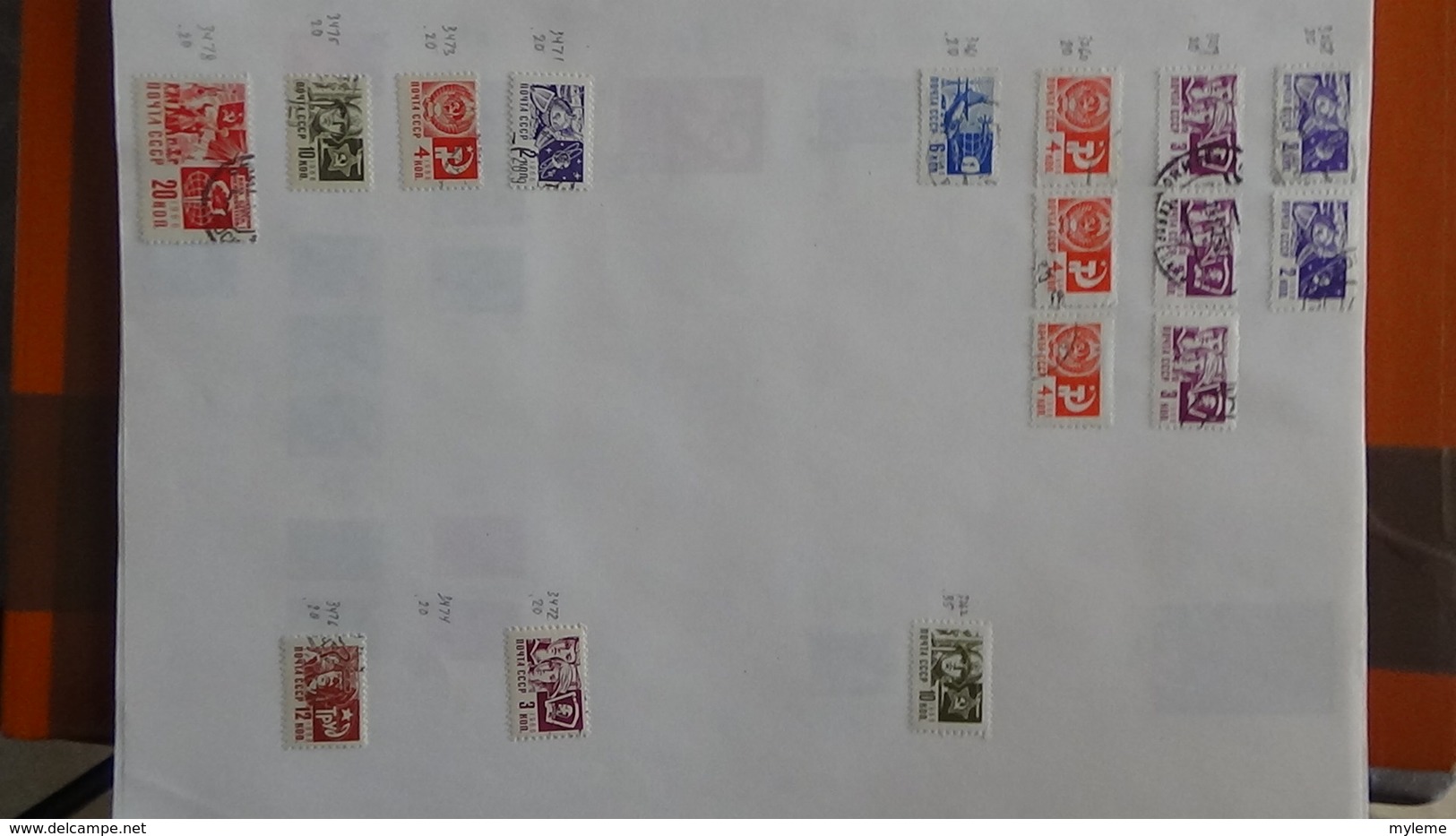 A256 Cahier de timbres de Russie  !!! Voir commentaires