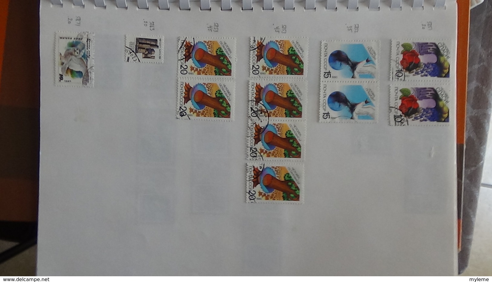 A256 Cahier de timbres de Russie  !!! Voir commentaires