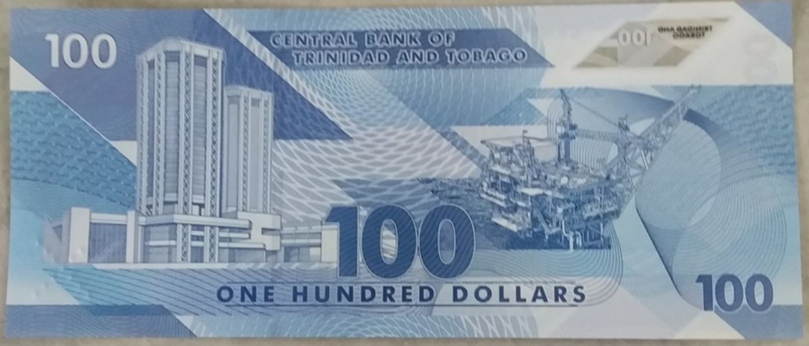 Trinidad & Tobago $100 Dollars Polymer Banknote 2019 Series UNC-Mint Brand New - Trinidad & Tobago