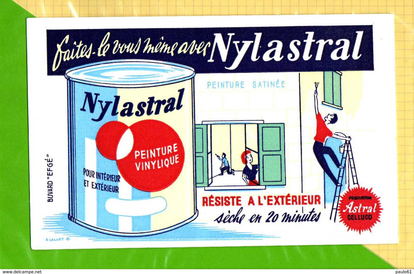 BUVARD &amp; Blotting Paper  : Peinture NYLASTRAL - Peintures