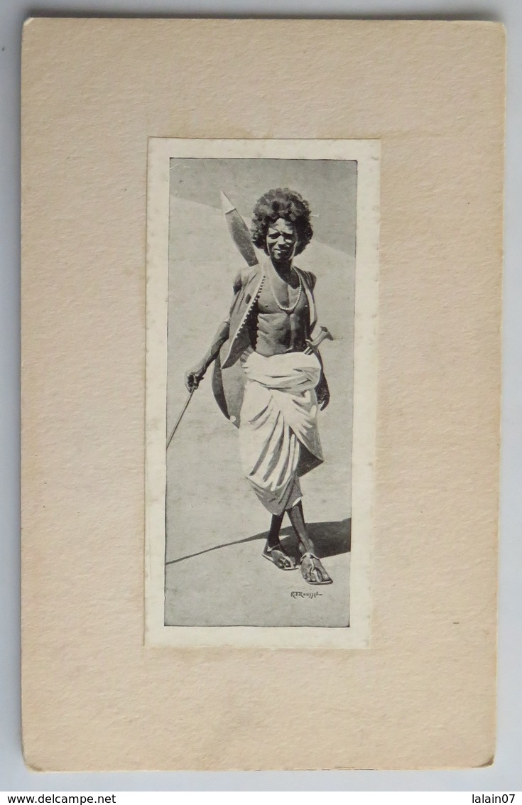 C. P. A. : Soudan, SUDAN: Homme Avec Armes - Soudan