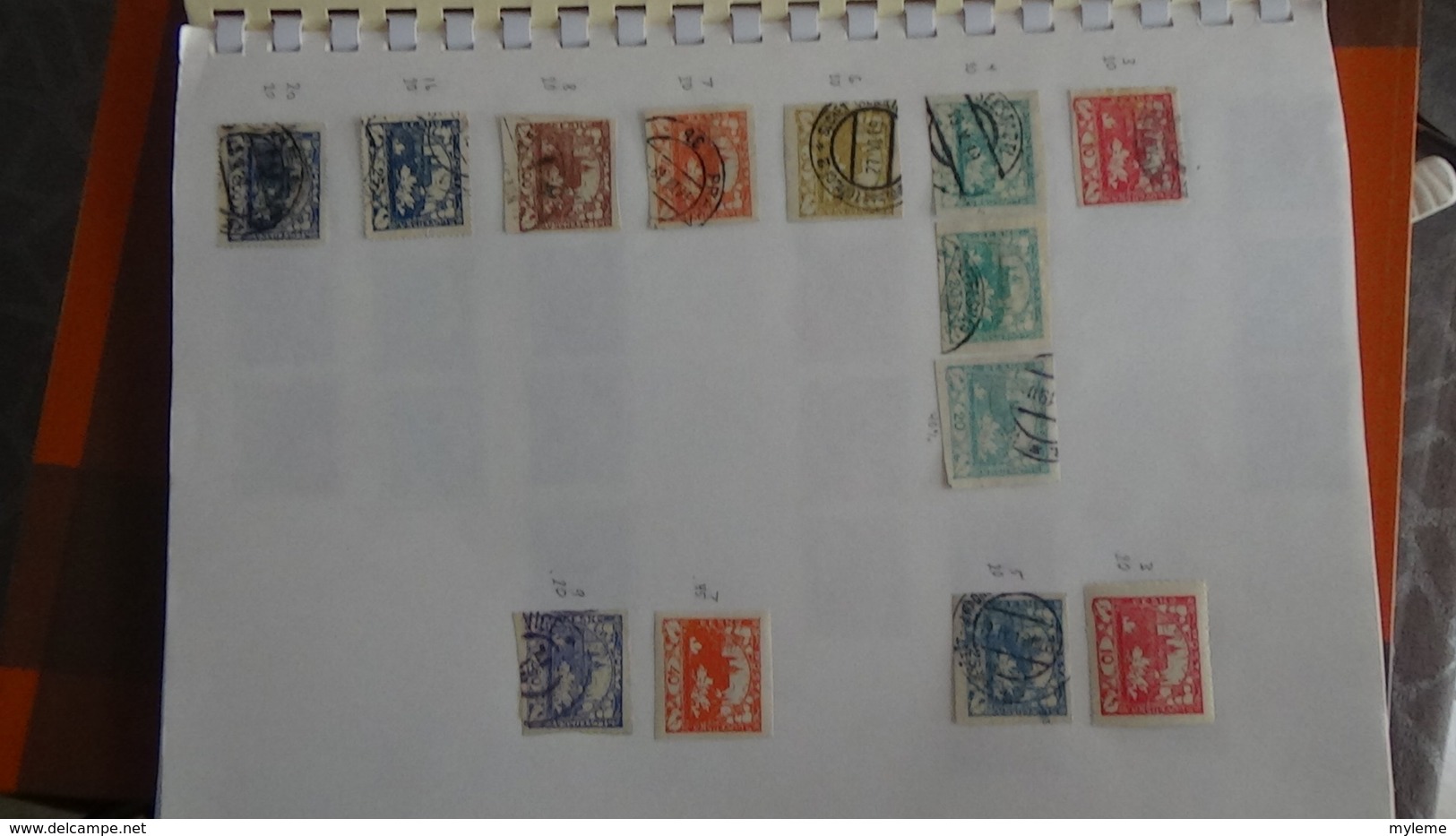 A257 Cahier De Timbres De Tchécoslovaqiue Et Albanie  !!! Voir Commentaires - Collezioni (in Album)