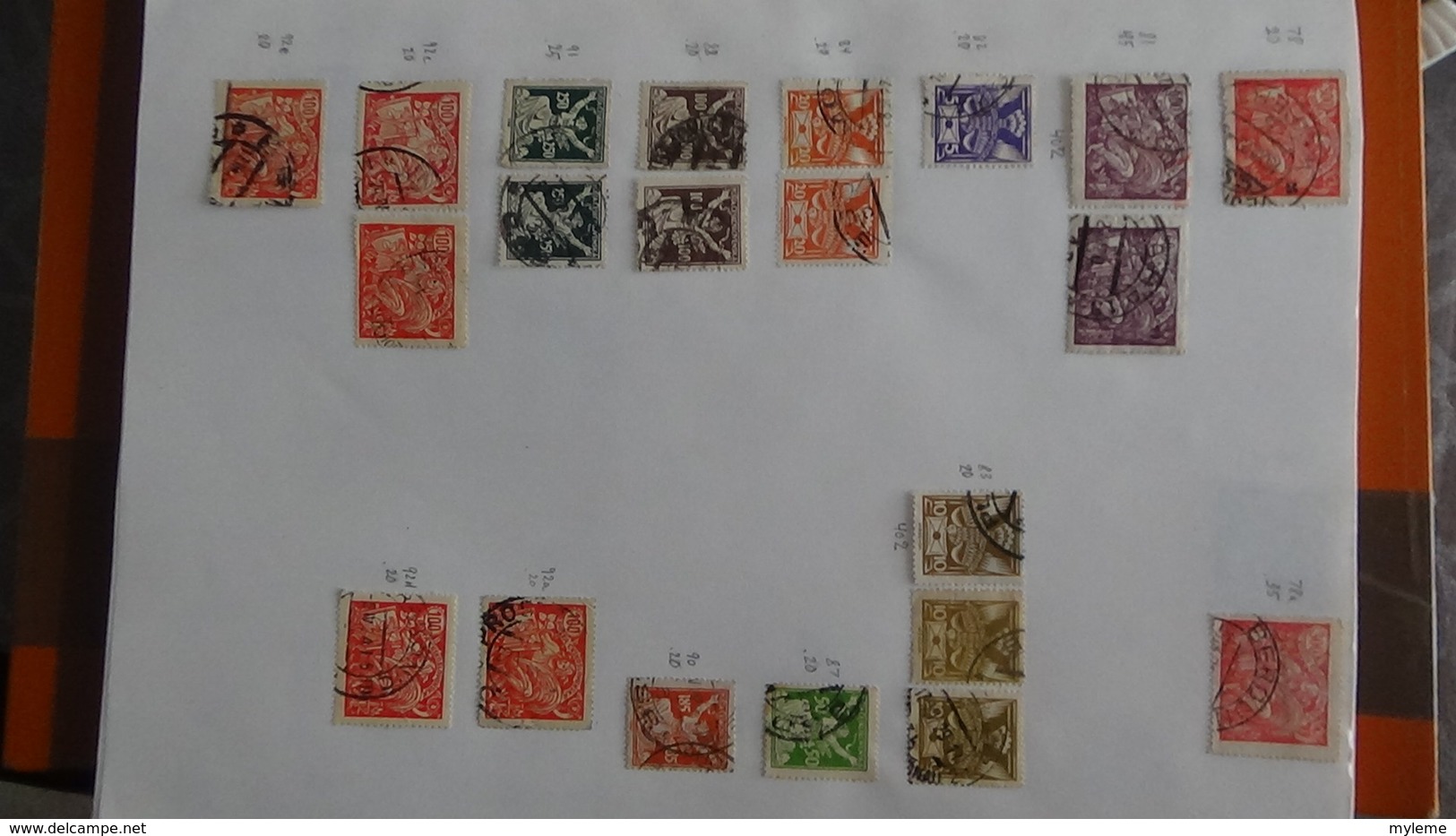 A257 Cahier De Timbres De Tchécoslovaqiue Et Albanie  !!! Voir Commentaires - Sammlungen (im Alben)