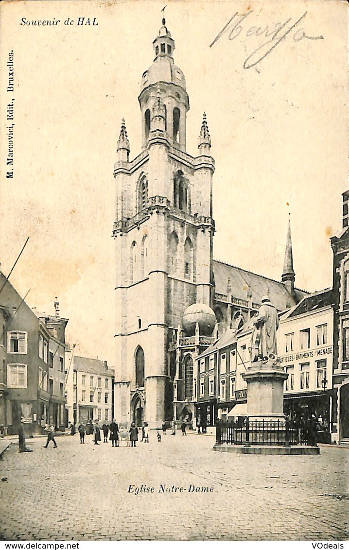 CPA - Belgique - Halle - Hal - Eglise Notre-Dame - Halle