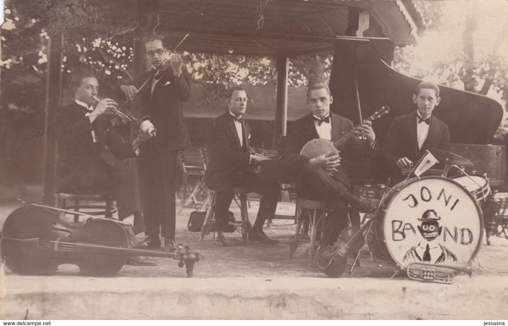 AK - Jazzband JONI BAND In Vukovac (Serbien) - 1926 - Musica E Musicisti