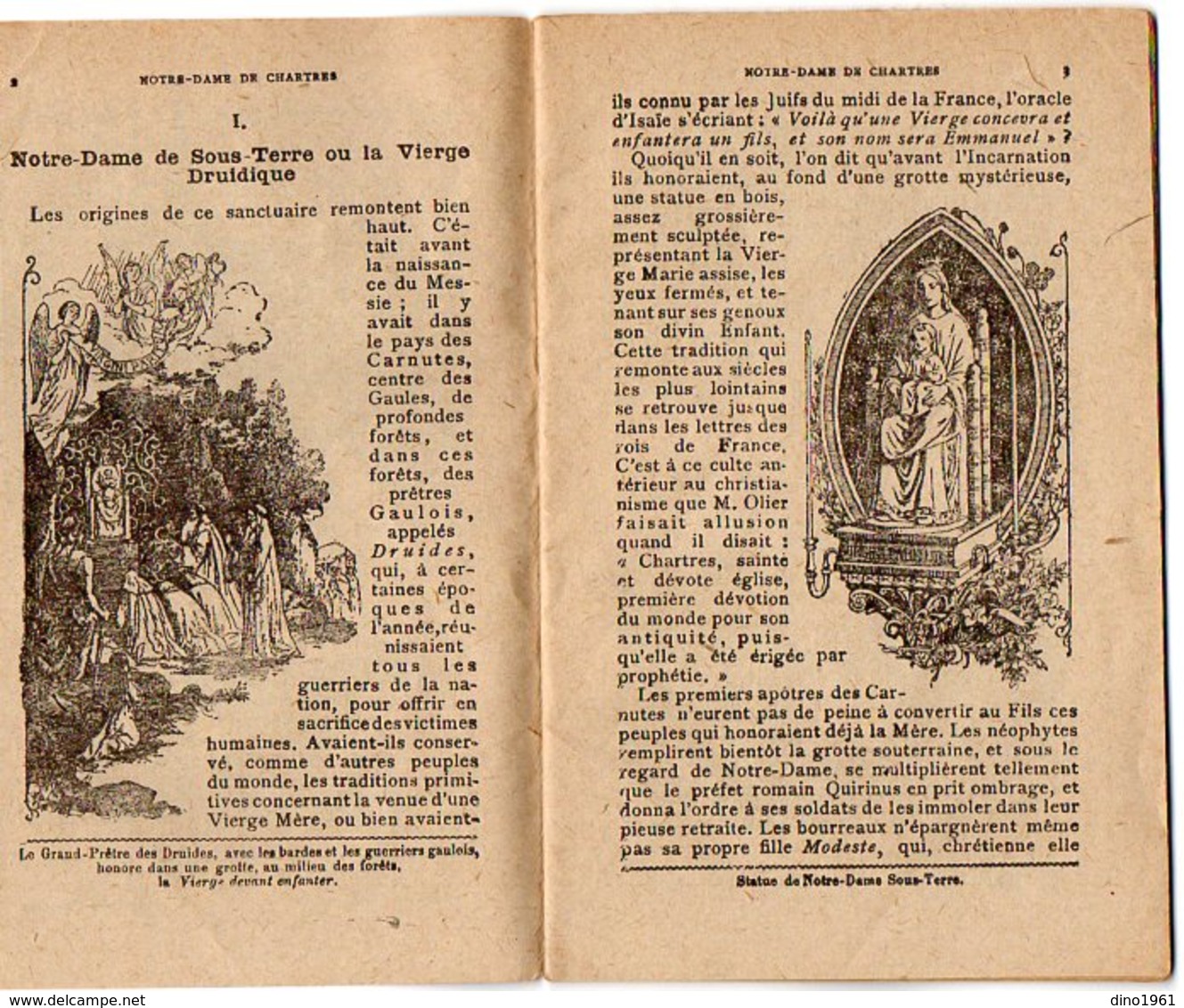 VP16.357 - Petite Brochure - Notre Dame De CHARTRES - Editions F. PAILLART à ABBEVILLE - Religione