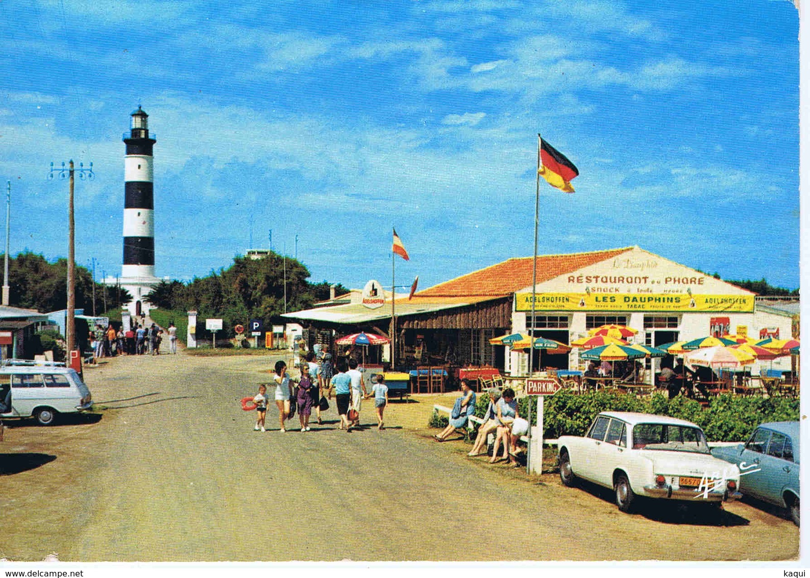 CHARENTE-MARITIME - ÎLE D'OLERON - CHARISSON - Entrée Du Phare - Animation ( Resto, Voiture ) - Ile D'Oléron