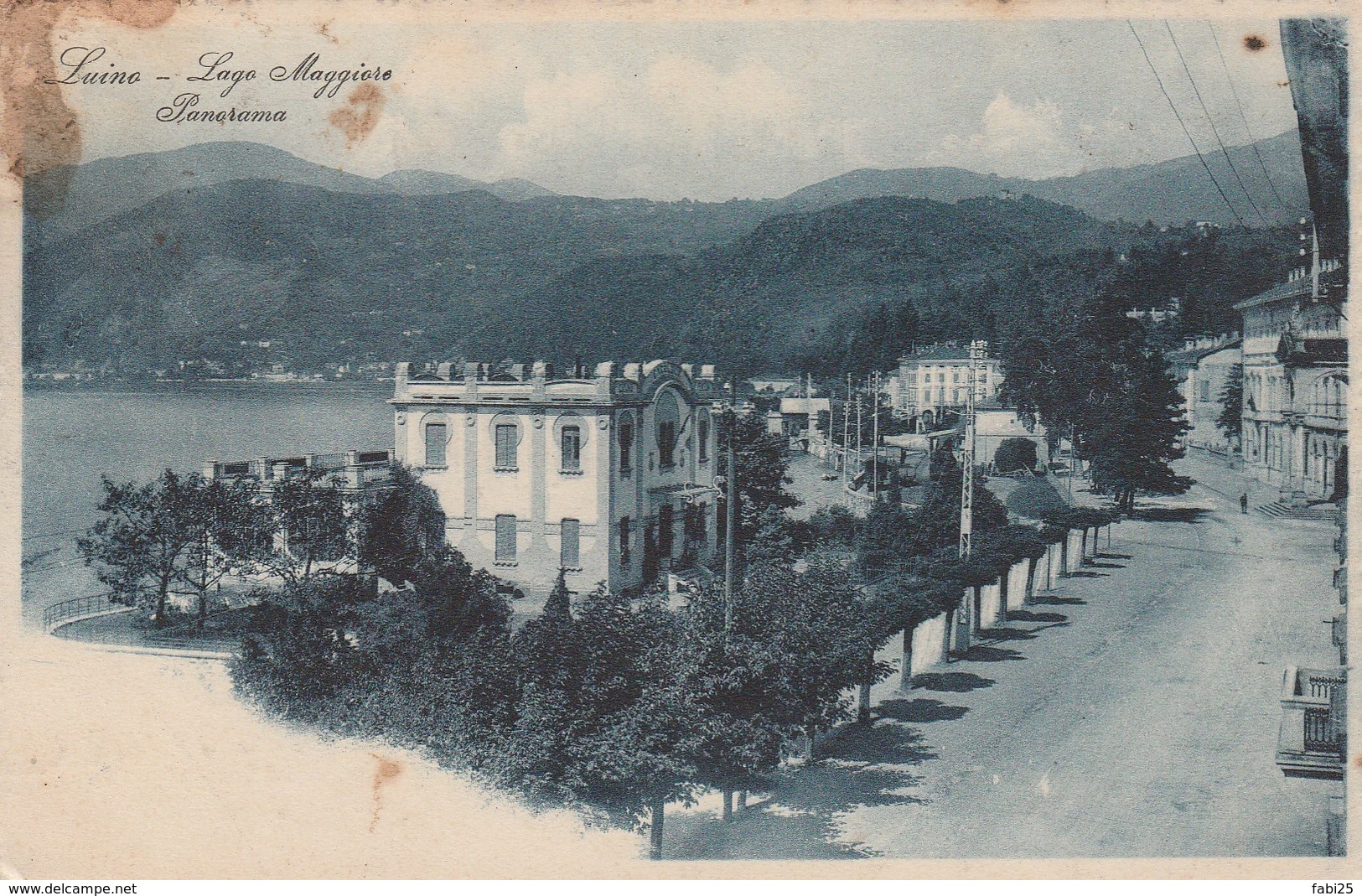 LUINO LAGO MAGGIORE PANORAMA - Luino