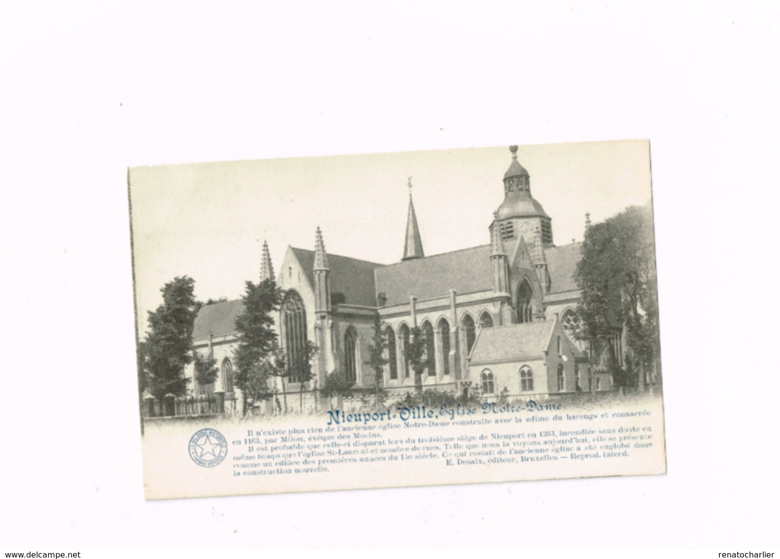 Nieuport-Ville.Eglise Notre-Dame. - Nieuwpoort