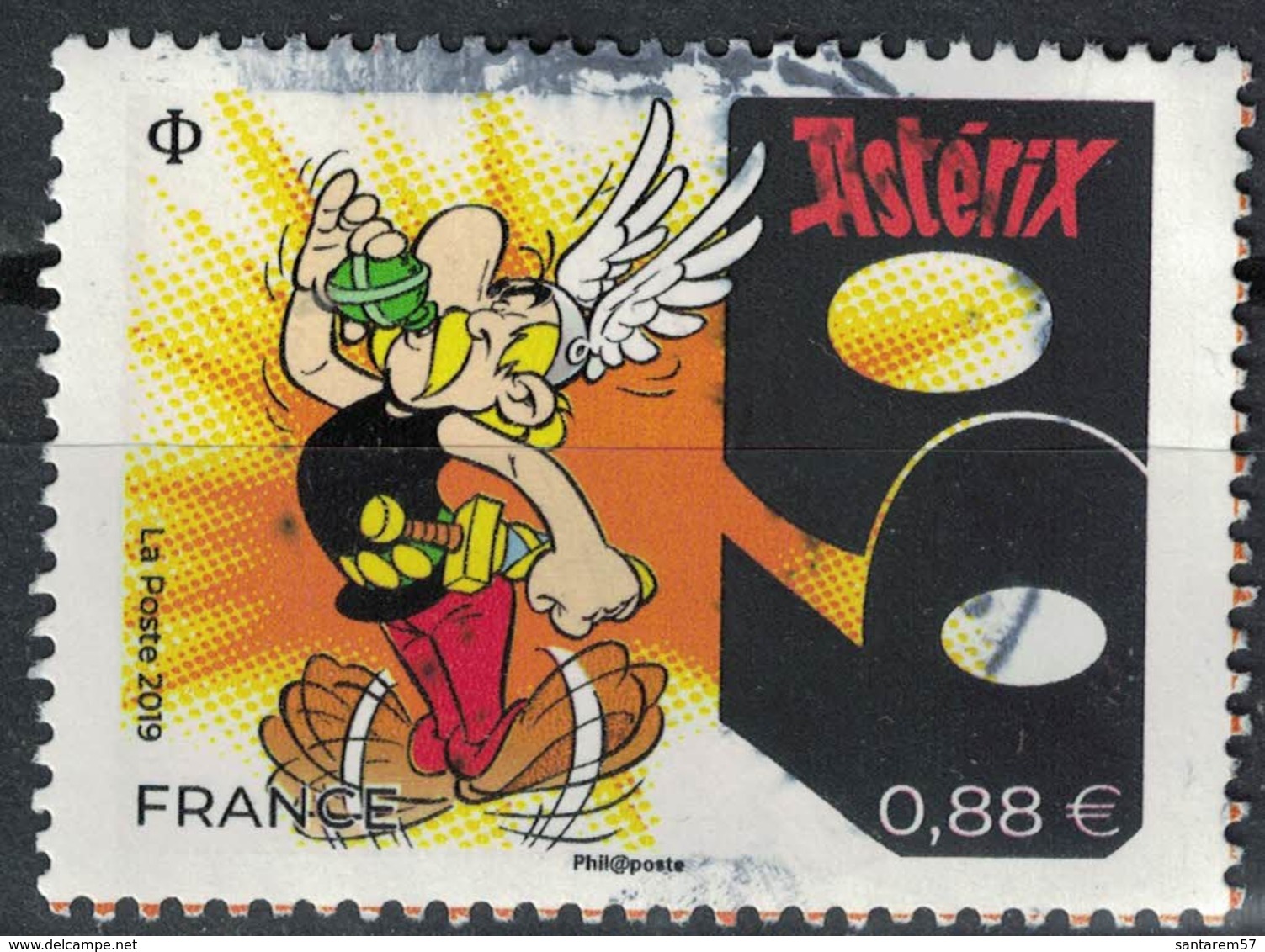 France 2019 Oblitéré Used Astérix 60 Ans De Potion Magique - Used Stamps