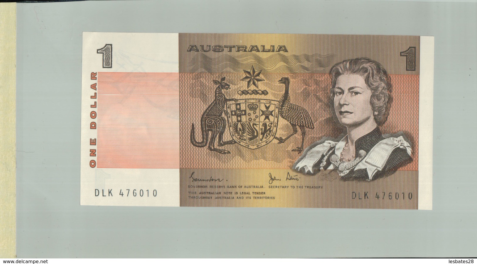 Billet De Banque Australie -  Billet De Banque De 1 Dollar  DEC 2019 Gerar - Lokale Munt