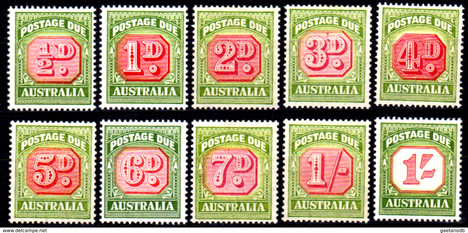 Australia-A-0026 - Segnatasse Del 1938-1958 (++) MNH - Senza Di Difetti Occulti - - Port Dû (Taxe)