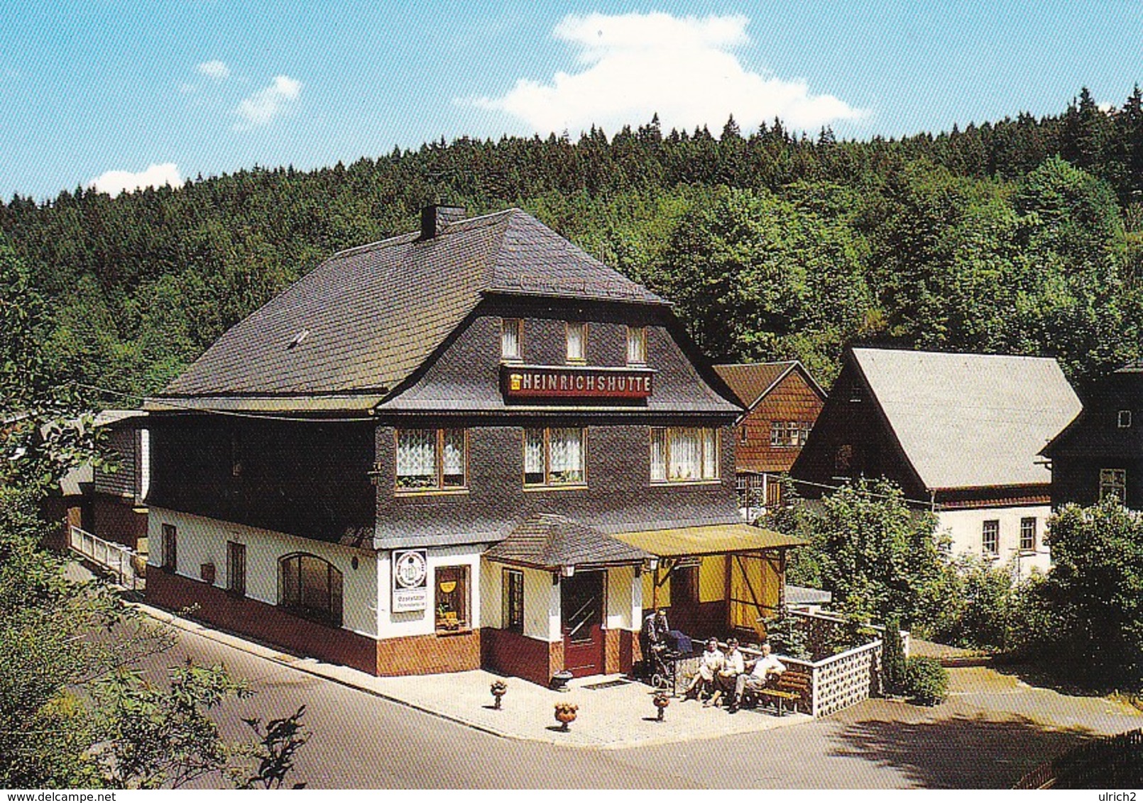 AK Wurzbach - Gaststätte Heinrichshütte  (45600) - Wurzbach