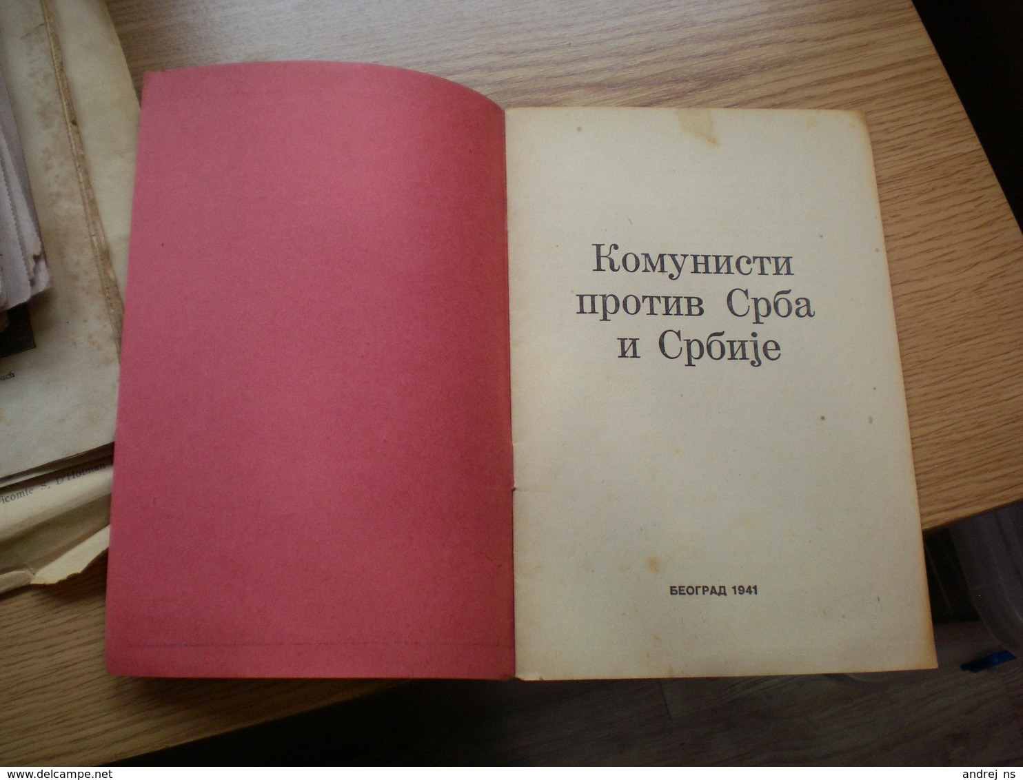 Komunisti Protiv Srba I Srbije Communists Against Serbs And Serbia Beograd 1942 Nediceva Srbija Rare 15 Pages - Langues Scandinaves