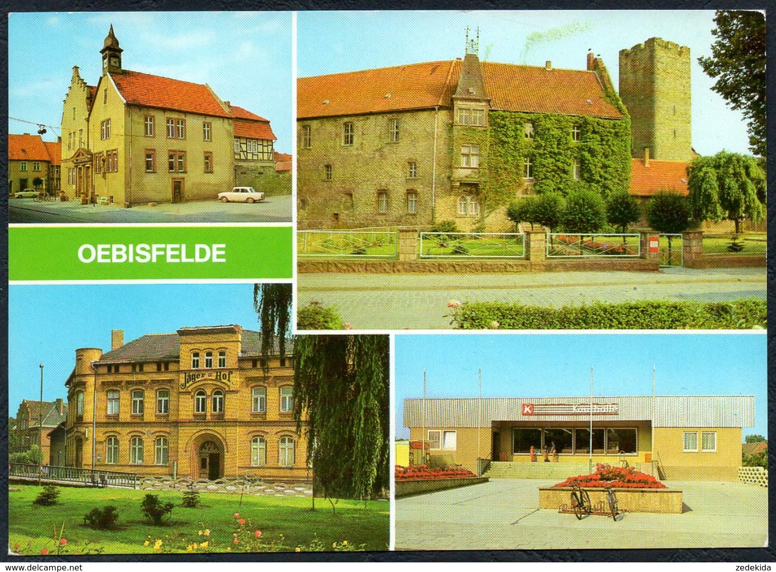 D0687 - Oebisfelde Kr. Klötze Konsum Kaufhalle - Bild Und Heimat Reichenbach - Kloetze