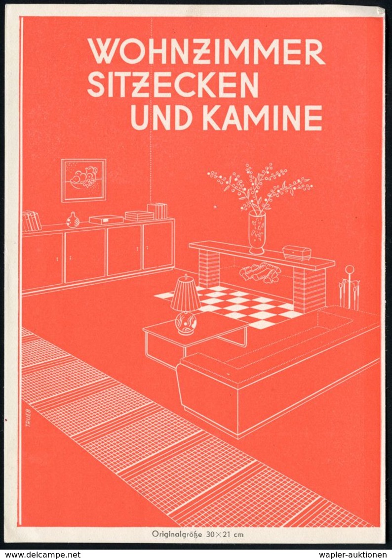 ARCHITEKTUR / ARCHITEKTEN / BAUSTILE : STUTTGART/ 9/ A/ SDA/ DEUTSCHES/ REICH 1938 (7.1.) PFS 3 Pf. Achteck Auf Monochro - Autres & Non Classés