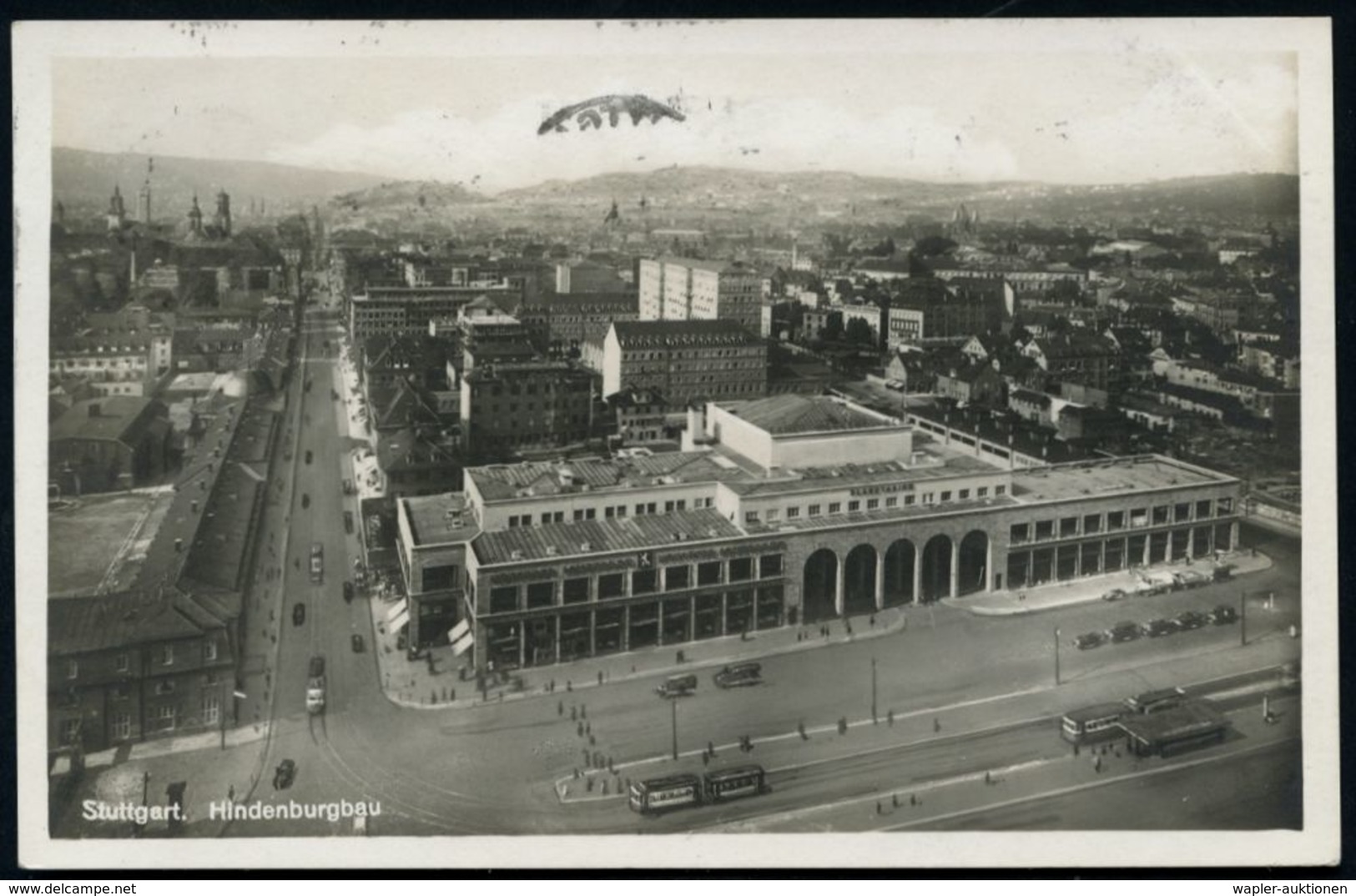 ASTRONOMIE / OBSERVATORIEN / PLANETARIEN : STUTTGART/ *9e/ STUTTGARTER/ PLANETARIUM.. 1932 (Aug.) Seltener MWSt Mit UB " - Astronomie